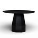 Brocha Black 48" Round Dining Table