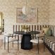 Brocha Black 48" Round Dining Table
