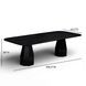 Brocha Black 106" Rectangular Dining Table