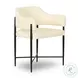 Sezanne Cream Performance Fabric Dining Chair