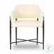 Sezanne Cream Performance Fabric Dining Chair
