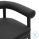 Spara Black Performance Vegan Leather Counter Height Stool