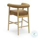 Spara Cognac Performance Vegan Leather Counter Height Stool