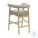 Spara Taupe Performance Vegan Leather Counter Height Stool