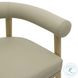 Spara Taupe Performance Vegan Leather Counter Height Stool