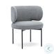 Maureen Speckled Grey Performance Boucle Dining Chair