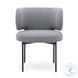 Maureen Speckled Grey Performance Boucle Dining Chair