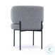 Maureen Speckled Grey Performance Boucle Dining Chair