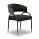 Tatum Black Performance Fabric Dining Chair