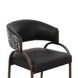 Tatum Black Performance Fabric Dining Chair