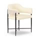 Sezanne Cream Performance Fabric 2 Tone Dining Chair