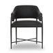 Sezanne Black Performance Fabric Dining Chair