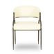 Tatum Cream Performance Fabric Dining Chair