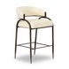 Tatum Cream Performance Fabric Counter Height Stool