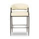 Tatum Cream Performance Fabric Counter Height Stool