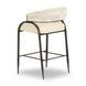 Tatum Cream Performance Fabric Counter Height Stool