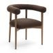 Spara Chocolate Brown Performance Fabric Upholstered Dining Chair