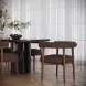 Spara Chocolate Brown Performance Fabric Upholstered Dining Chair