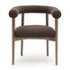 Spara Chocolate Brown Performance Fabric Upholstered Dining Chair