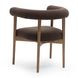 Spara Chocolate Brown Performance Fabric Upholstered Dining Chair