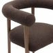 Spara Chocolate Brown Performance Fabric Upholstered Dining Chair