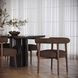 Spara Chocolate Brown Performance Fabric Upholstered Side Chair