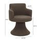 Akola Dark Brown Rectangular Dining Room Set