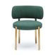 Margaret Green Performance Fabric Upholstered Dining Chair