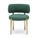Margaret Green Performance Fabric Upholstered Dining Chair