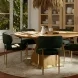 Margaret Green Performance Fabric Upholstered Dining Chair
