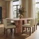 Gladyss Honey 87" Oval Dining Table