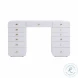 Hollywood White Vanity Desk
