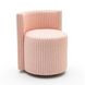 Alyssa Pink and White Performance Fabric Upholstered Desk Chair
