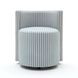 Alyssa Blue and White Performance Fabric Upholstered Desk Chair