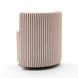 Alyssa Brown and White Performance Fabric Upholstered Desk Chair