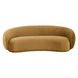 Kendall Cognac Velvet 90" Sofa