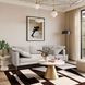 Vari Light Grey Textured Velvet Lounge 90" Sofa