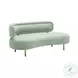Tischa Mint Green Velvet Sofa