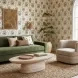 Beckham Olive Green Performance Fabric 96" Sofa