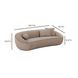 Jenny Taupe Performance Fabric 99" Sofa