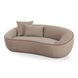 Jenny Taupe Performance Fabric 78" Loveseat
