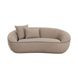 Jenny Taupe Performance Fabric 78" Loveseat