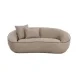 Jenny Taupe Performance Fabric 78" Loveseat