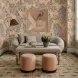 Jenny Taupe Performance Fabric 78" Loveseat