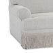 Yvette Warm Gray Performance Fabric 3 Piece Modular Sectional with Pillows