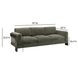 Elyn Olive Green 91" Sofa