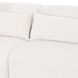 Tarra Cream Performance Fabric 3 Piece Modular Sectional with LAF Chaise and Pillow