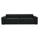 Olafur Black Velvet 97" Sofa
