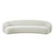 Kendall Cream Velvet 120" Sofa