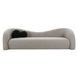Leonie Grey Faux Shearling 103" Sofa